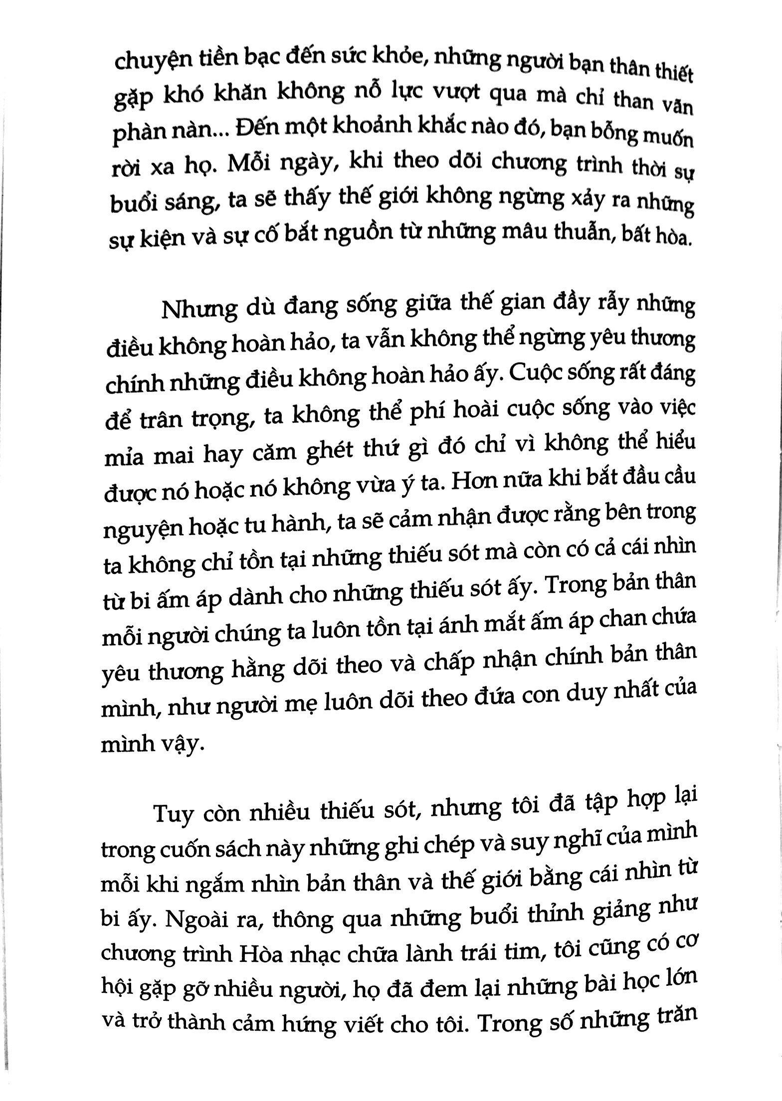 Sách - Yêu Những Điều Không Hoàn Hảo