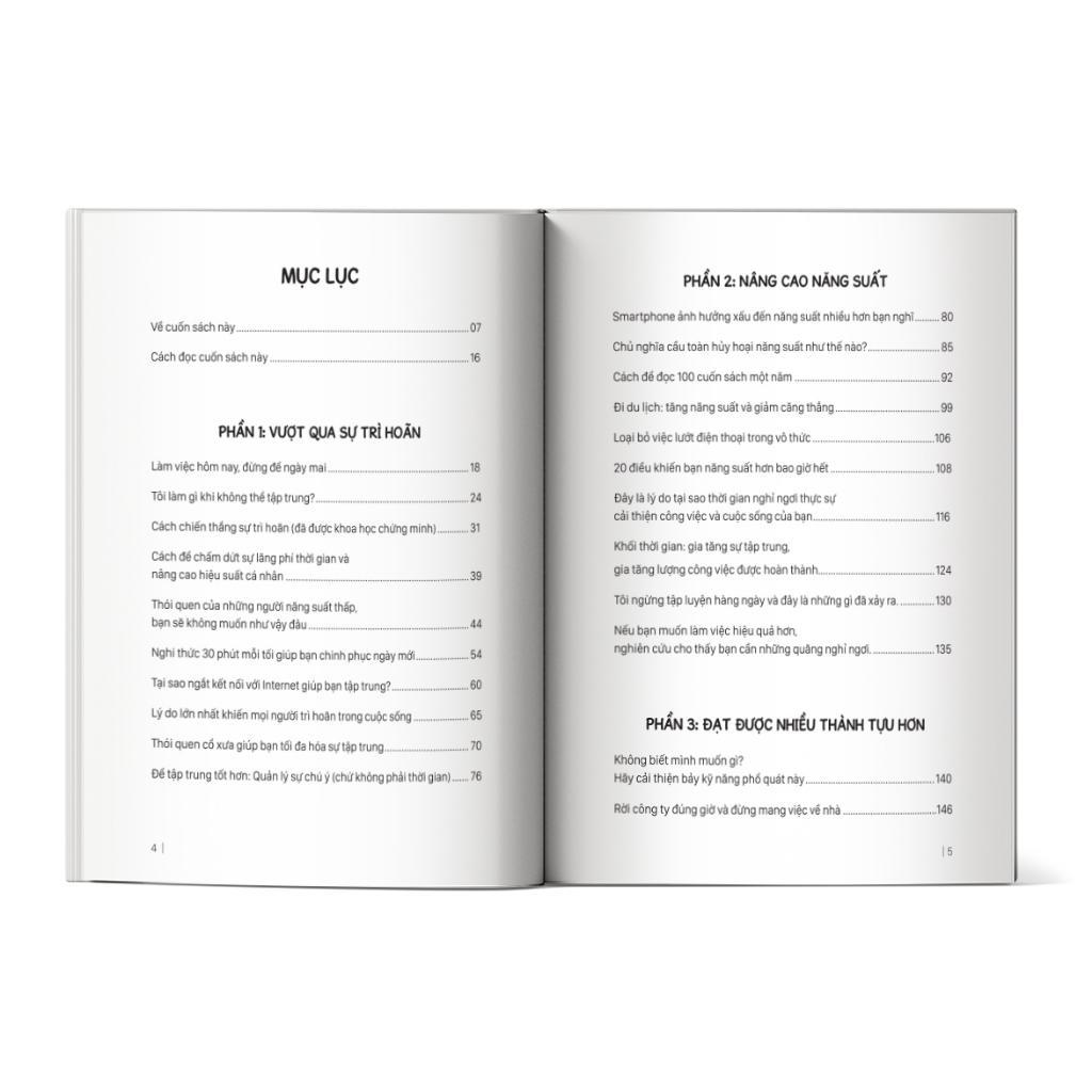 Sách - Do it today - Vượt Qua Trì Hoãn, Tối Ưu Năng Suất, Chinh Phục Mục Tiêu MCBooks