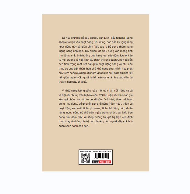 Sách - Sở Hữu Hay Hiện Hữu - Erich Fromm - Bách Việt