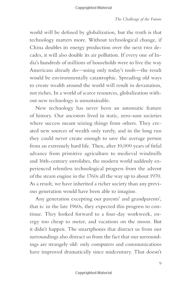 Zero To One: Notes On Start Ups, Or How To Build The Future