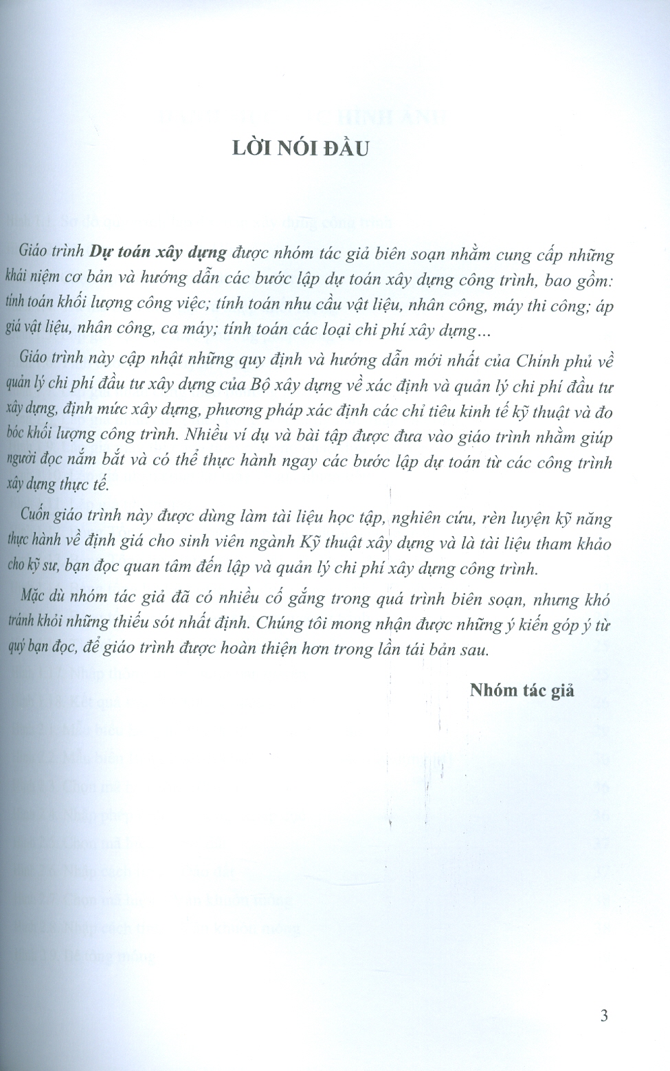 Giáo Trình Dự Toán Xây Dựng (Nguyễn Mai Chí Trung)
