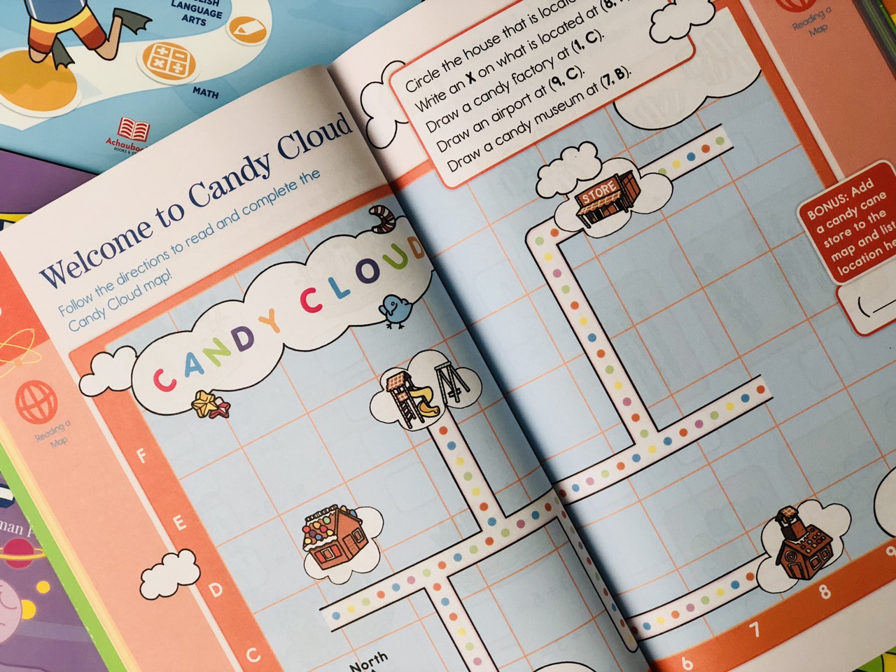 Sách summer brain quest 1&2 phát triển tư duy iq cho bé - in màu ( tiếng anh, 6 - 7 tuổi )