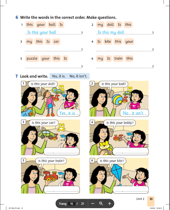 Combo Sách Grammar Friends tập 1 + tập 2