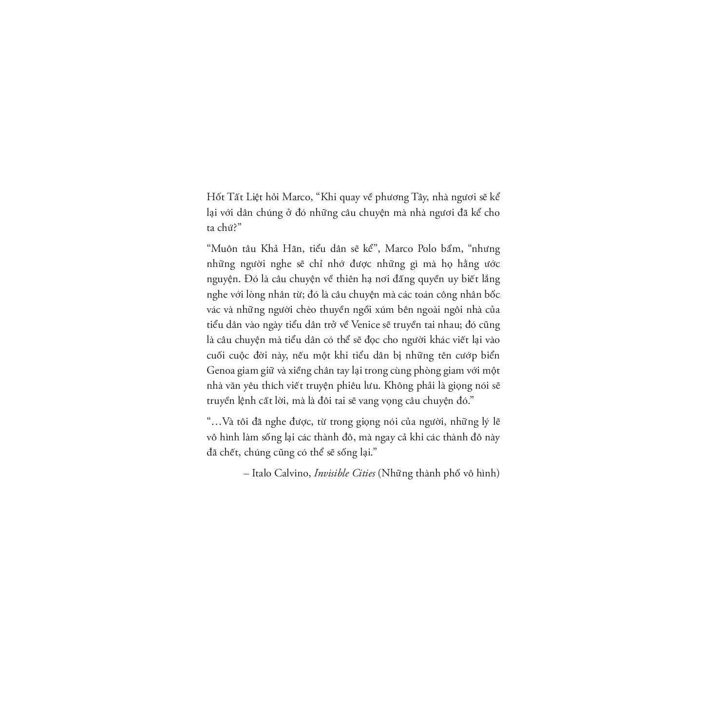 Marco Polo - Từ Venice Tới Thượng Đô (Tái Bản 2025) - Bản Quyền