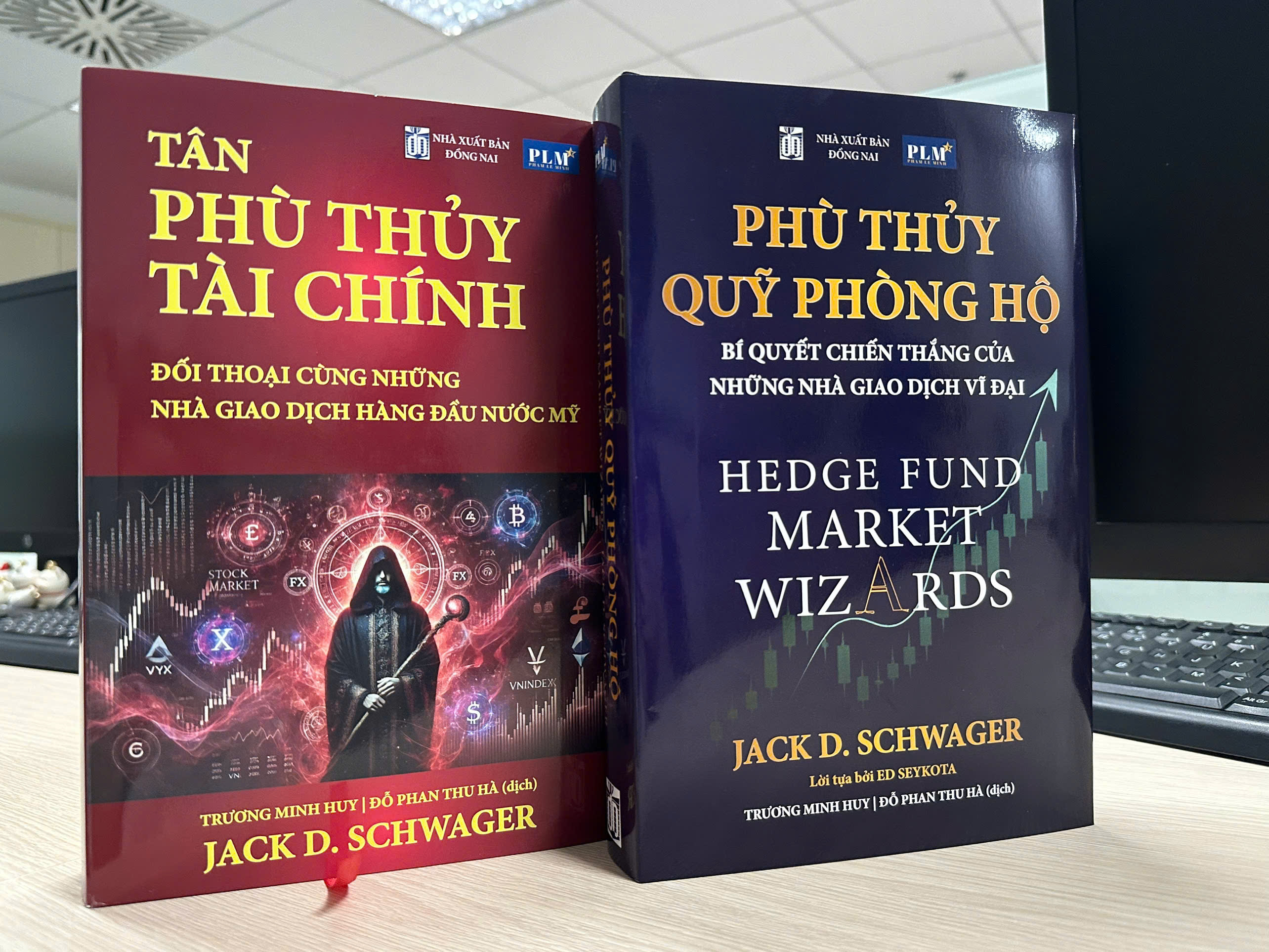 Bộ sách của Jack D. Schwager: Tân Phù Thủy Tài Chính và Phù Thủy Quỹ Phòng Hộ