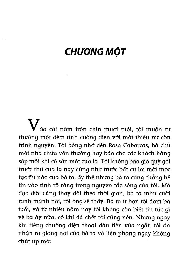 Hồi Ức Về Những Cô Gái Điếm Buồn Của Tôi (Tái Bản 2017)
