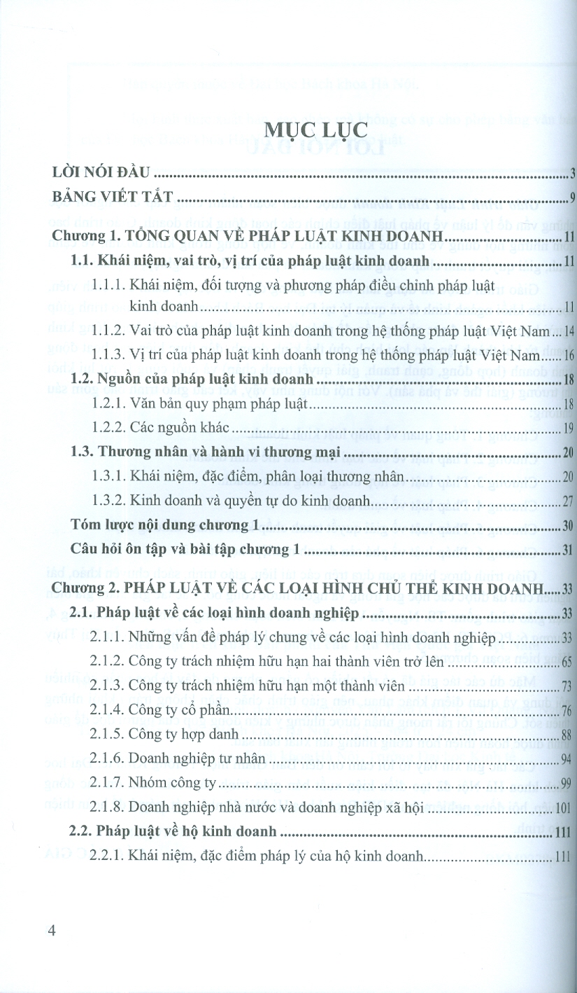 Giáo Trình Luật Kinh Doanh (Dành Cho Sinh Viên Ngành Kinh Tế Và Quản Lý)