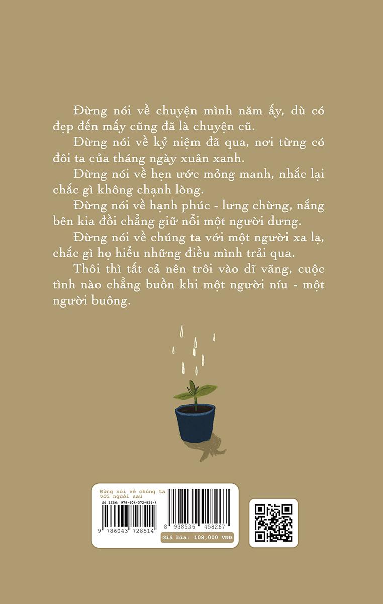 Đừng Nói Về Chúng Ta Với Người Sau - Tặng Kèm Postcard