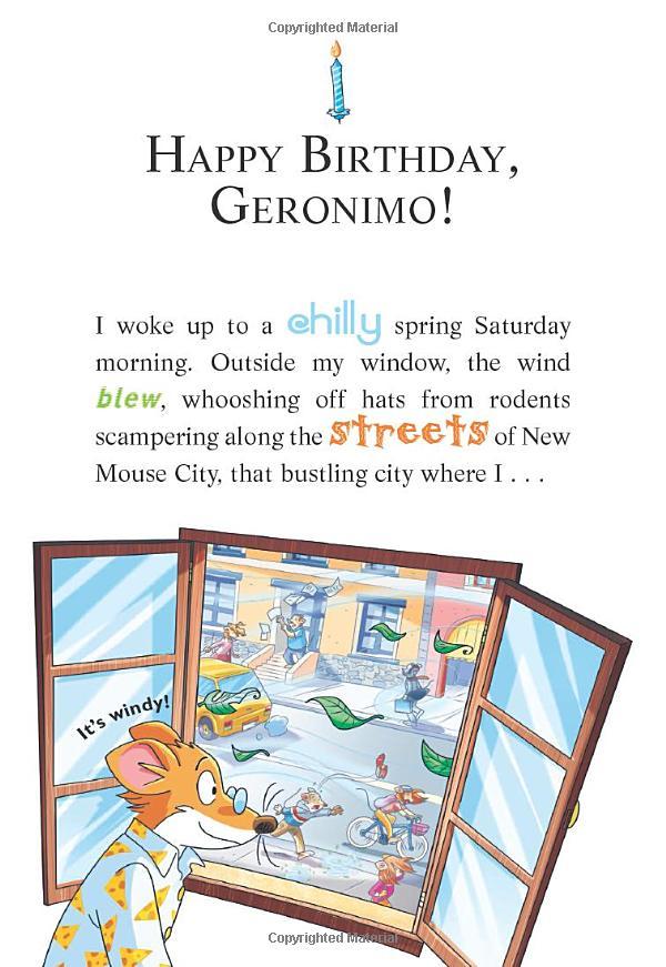 Happy Birthday, Geronimo! (Geronimo Stilton #74)