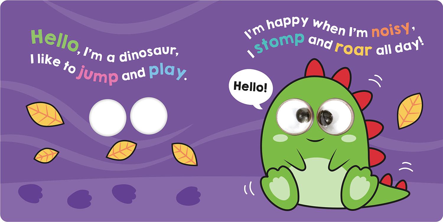 Hello Dinosaur! (Shake, Roll & Giggle Books)