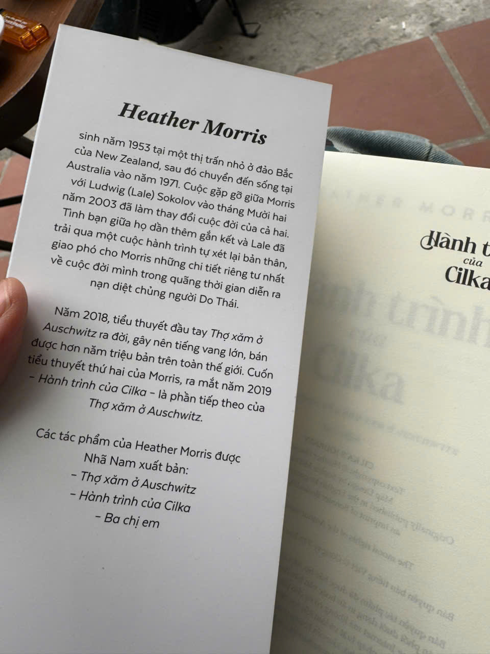 HÀNH TRÌNH CỦA CILKA – Heather Morris – Ly Ca dịch – Nhã Nam – NXB Văn học