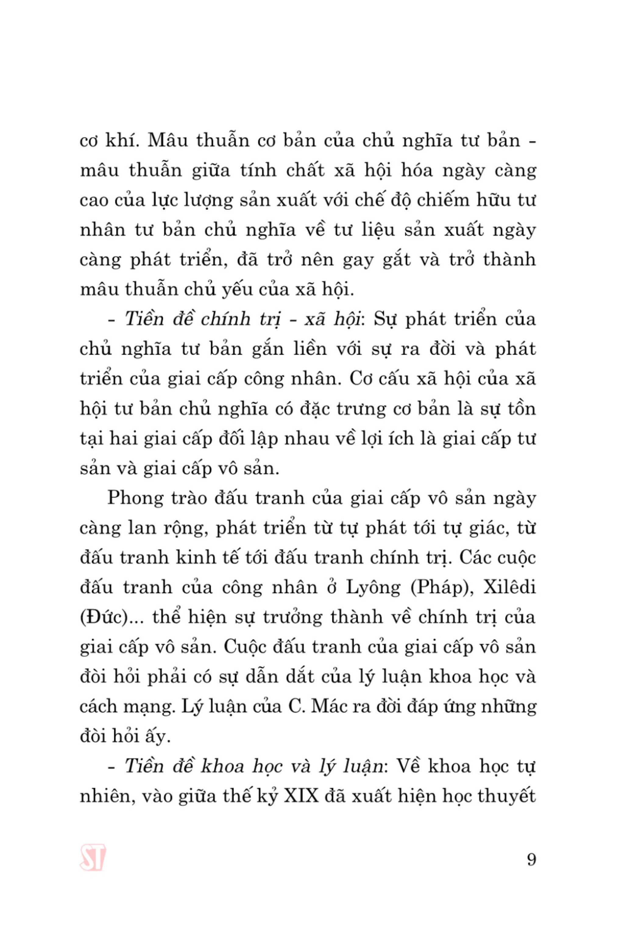 Tài liệu bồi dưỡng lý luận chính trị dành cho đảng viên mới (xuất bản lần lần thứ 21 có sửa chữa, bổ sung)