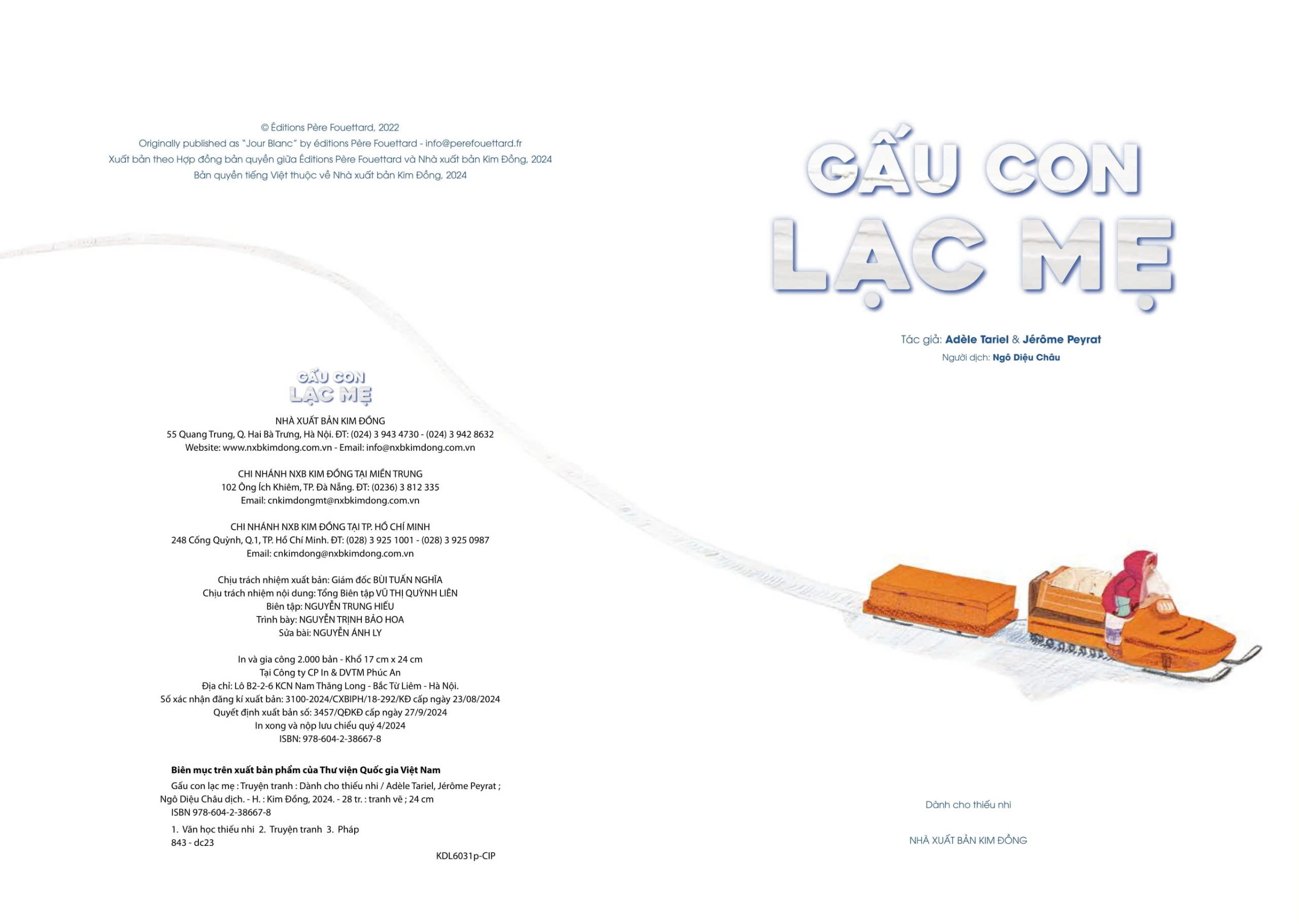 Gấu Con Lạc Mẹ