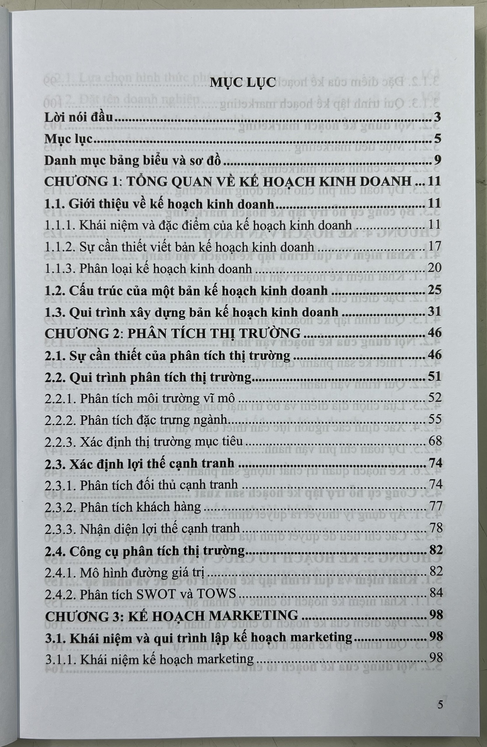 Sách - Giáo Trình Kế Hoạch Kinh Doanh