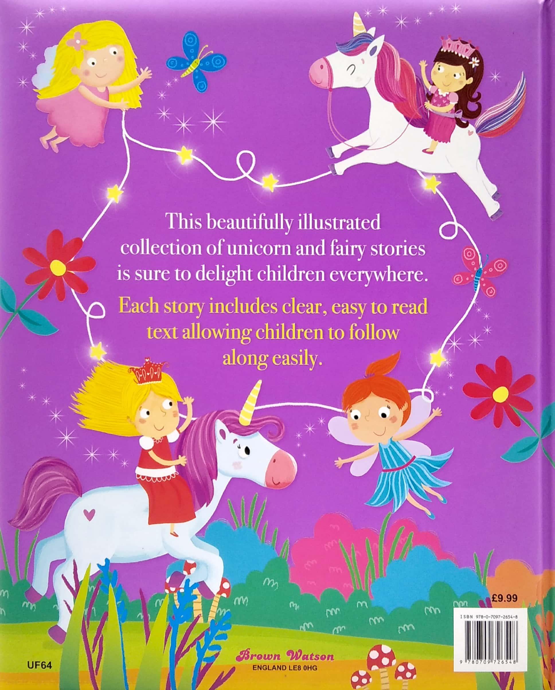 Illustrated Unicorn and Fairy Stories (Padded)
