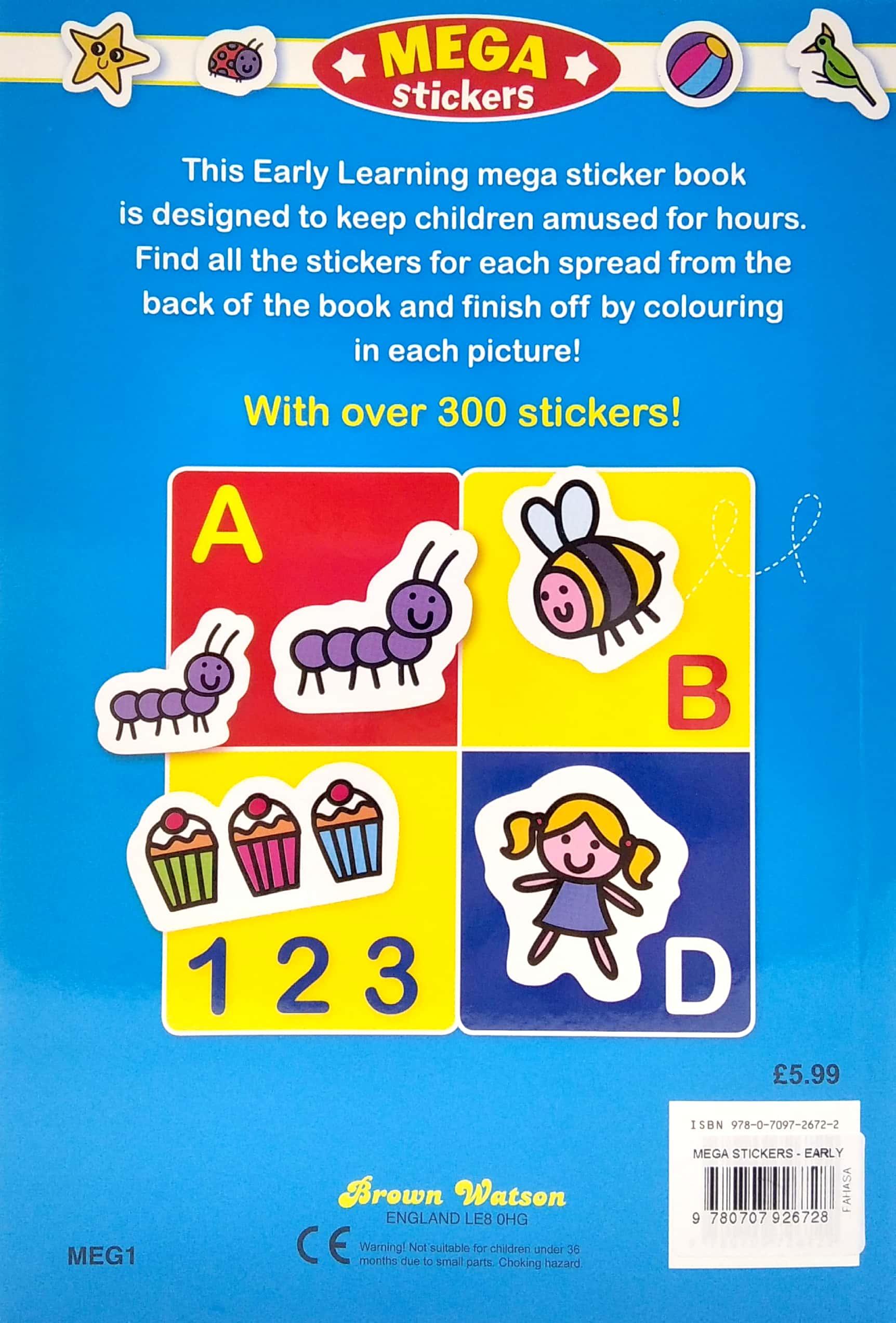 Mega Stickers: Early Learning