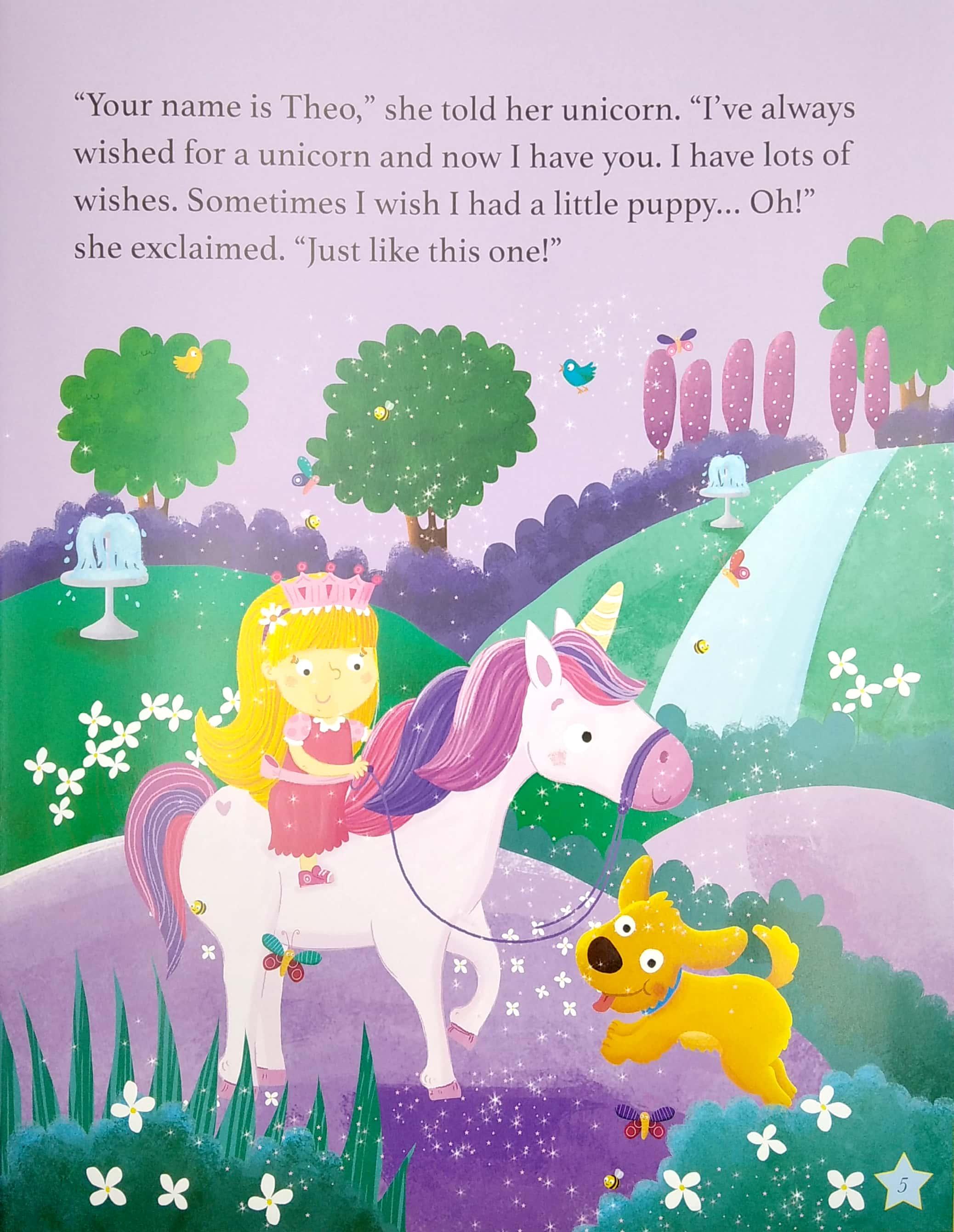 Illustrated Unicorn and Fairy Stories (Padded)