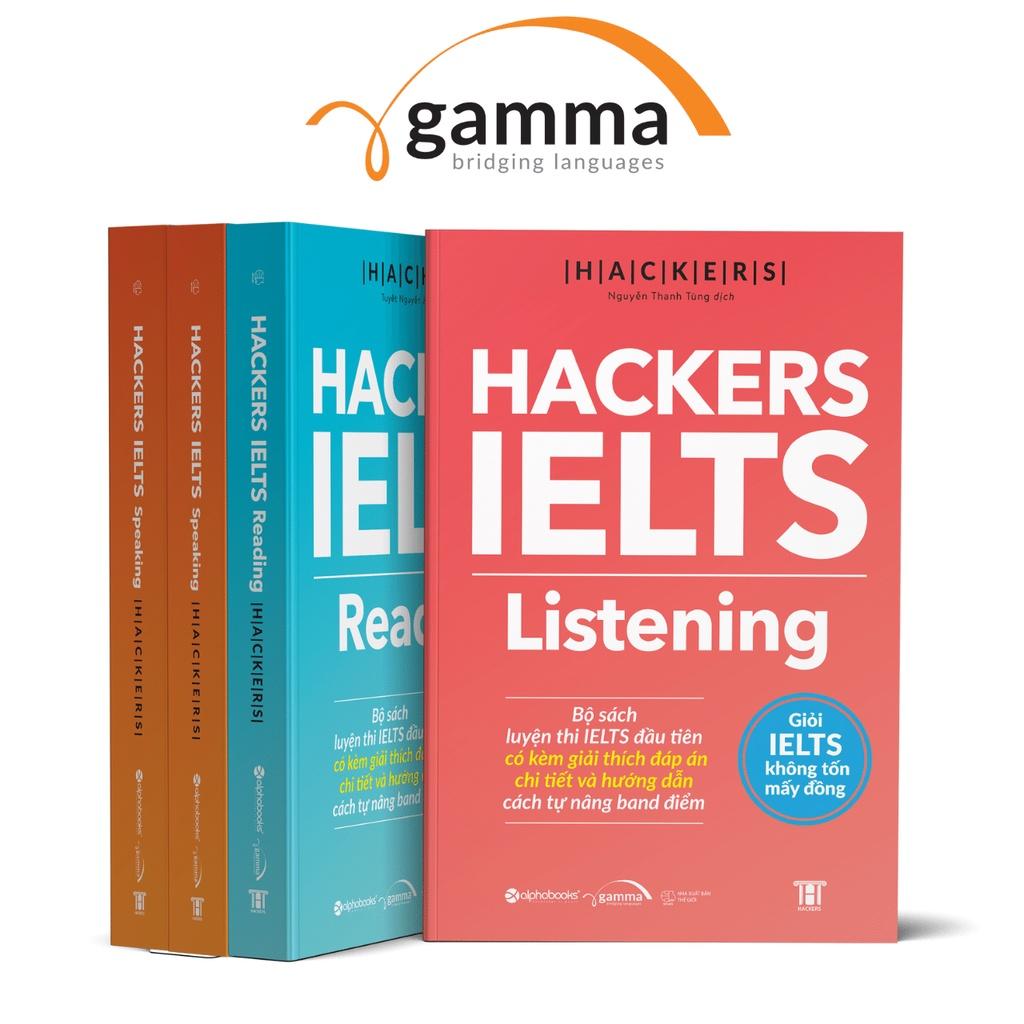 Combo Hackers IELTS (4 cuốn) - Bản Quyền