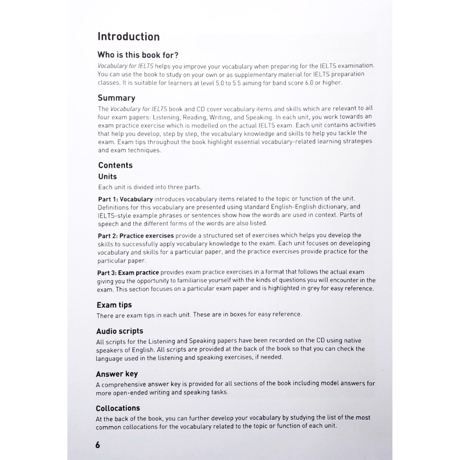 Collins English For Exams - Vocabulary For IELTS (Kèm CD Hoặc File MP3)