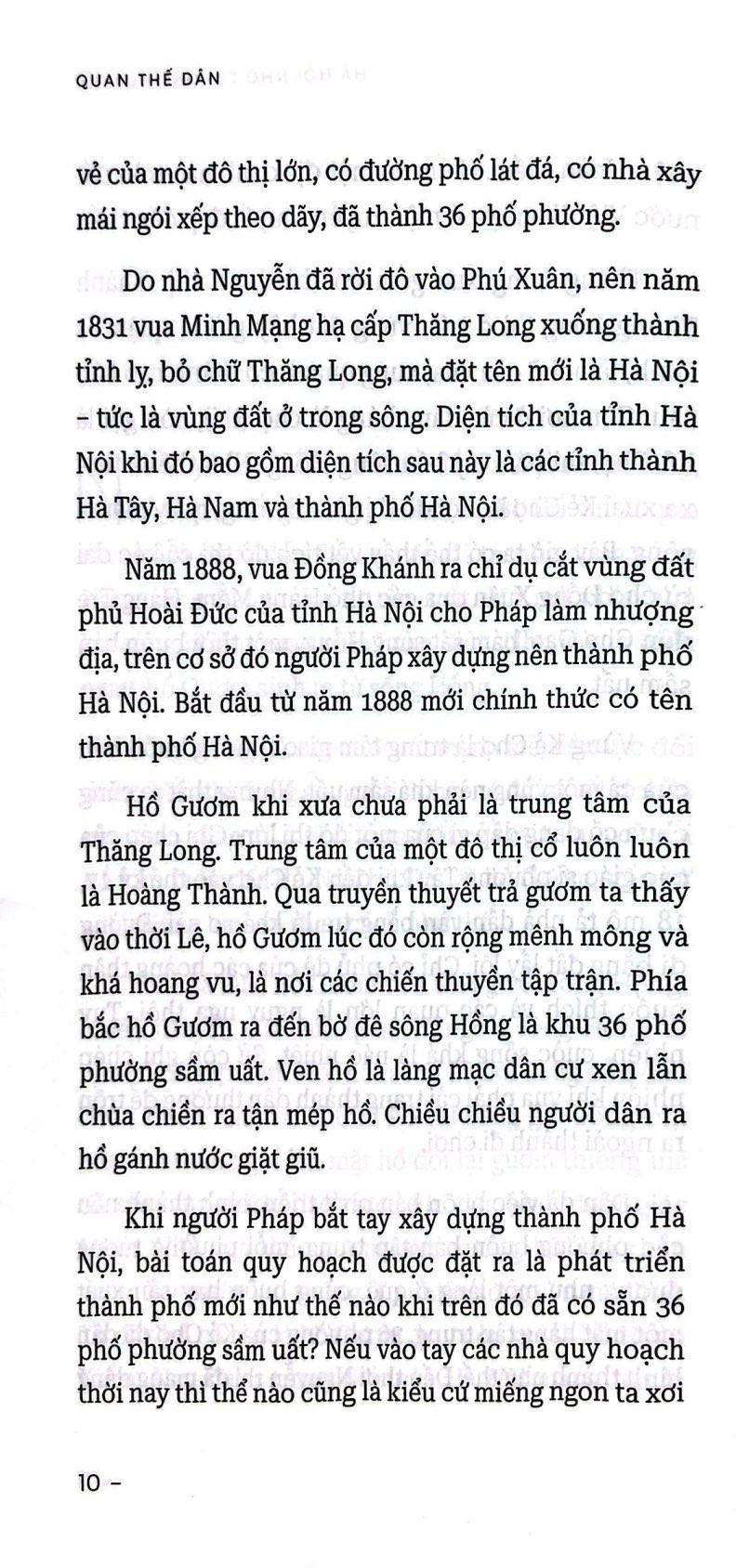 Sách - Hà Nội Nhớ Thương Của Tôi