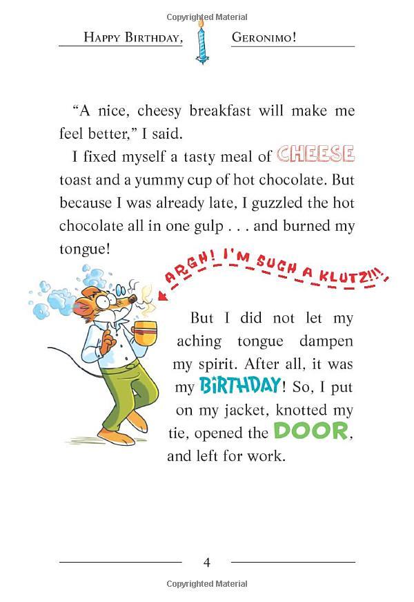 Happy Birthday, Geronimo! (Geronimo Stilton #74)