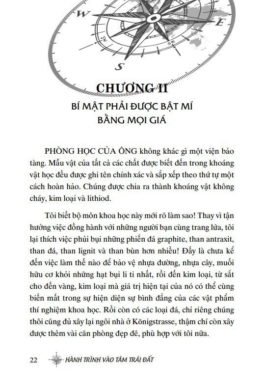 Hành Trình Vào Tâm Trái Đất (Bìa Mềm) (Tái Bản)