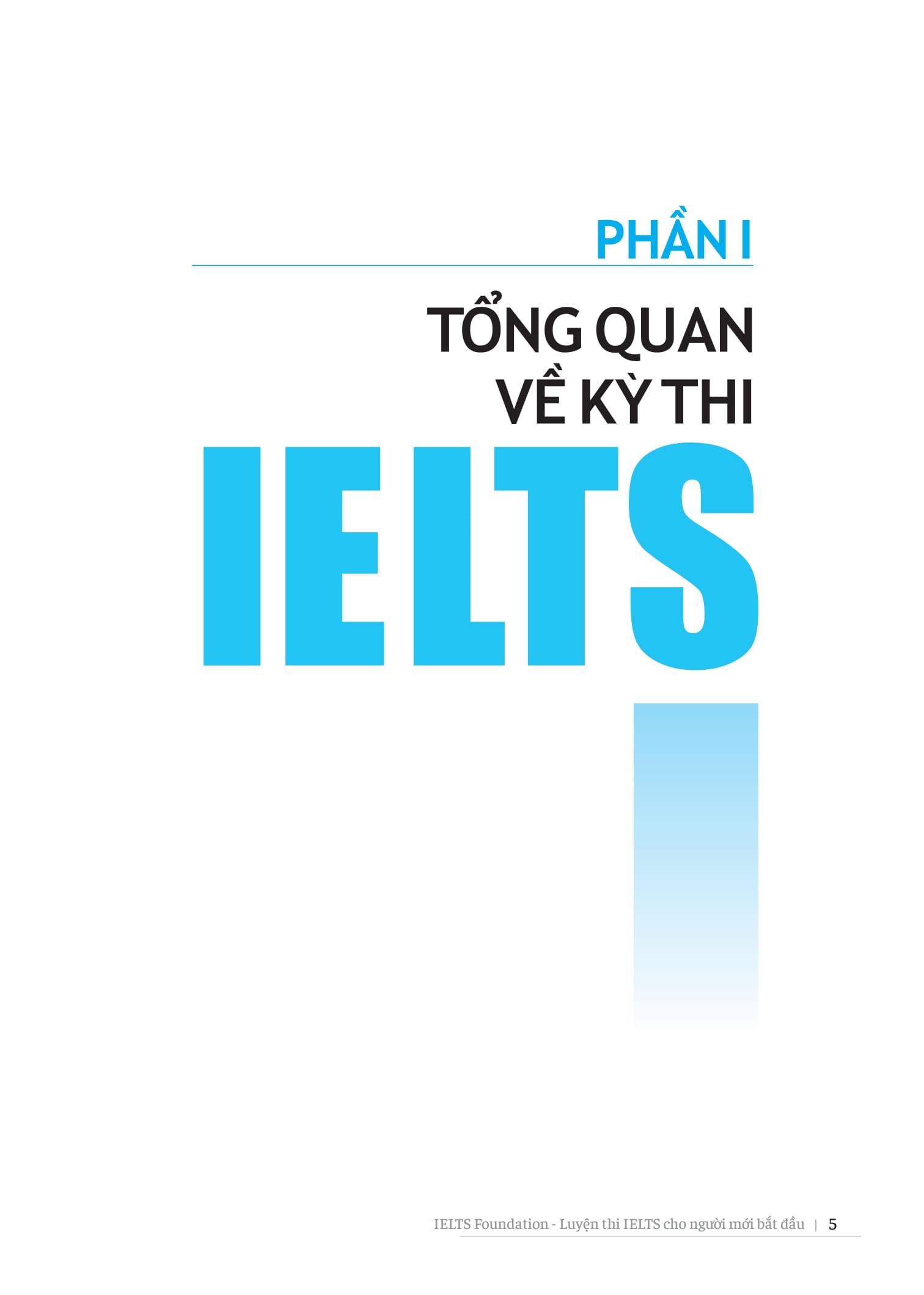 Ielts Foundation - Luyện Thi Ielts Cho Người Mới Bắt Đầu 4 Kỹ Năng - Giúp Bạn Khởi Đầu Và Luyện Thi 4 Kỹ Năng Ielts Thành Công