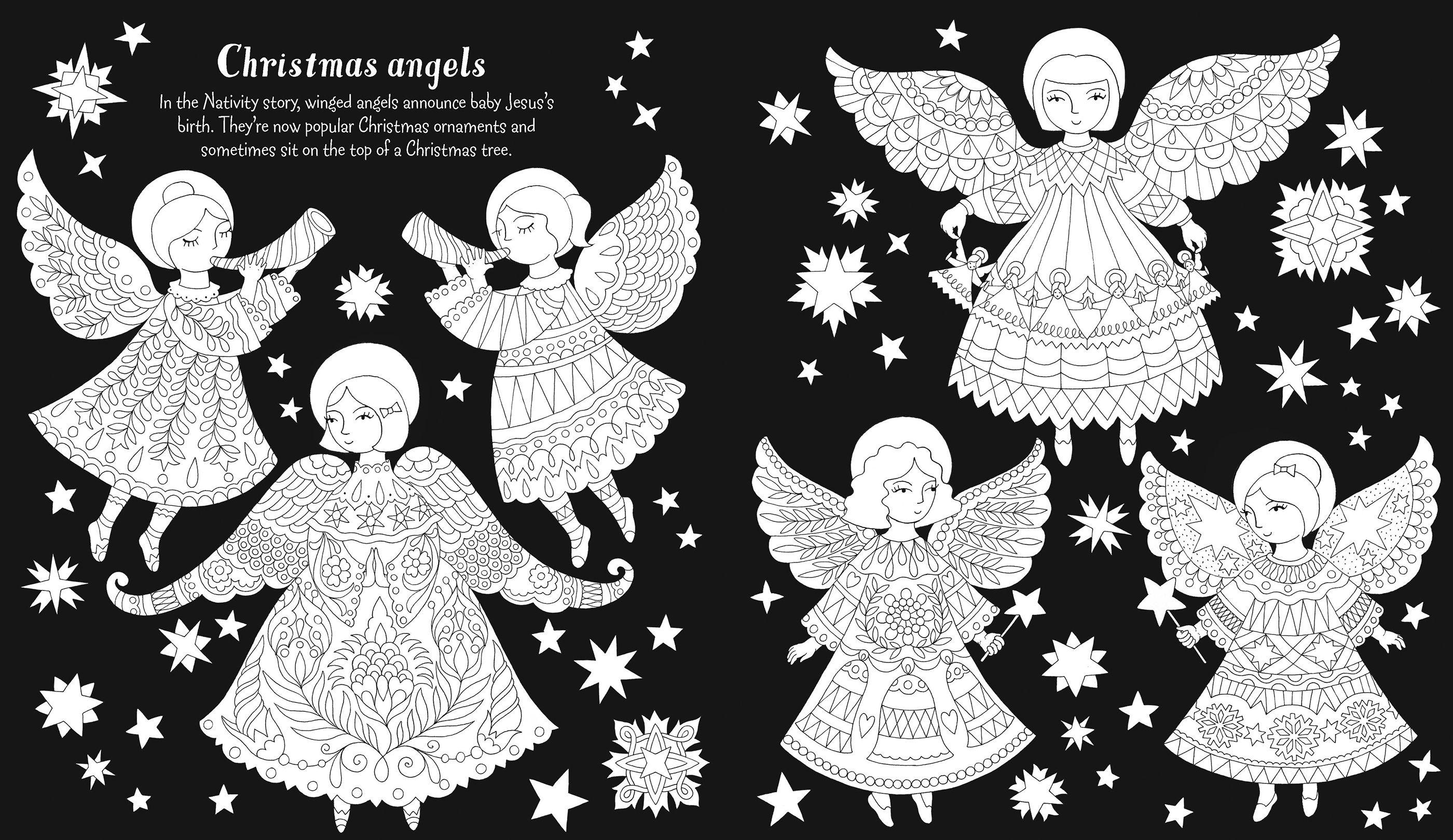 Christmas Patterns To Colour