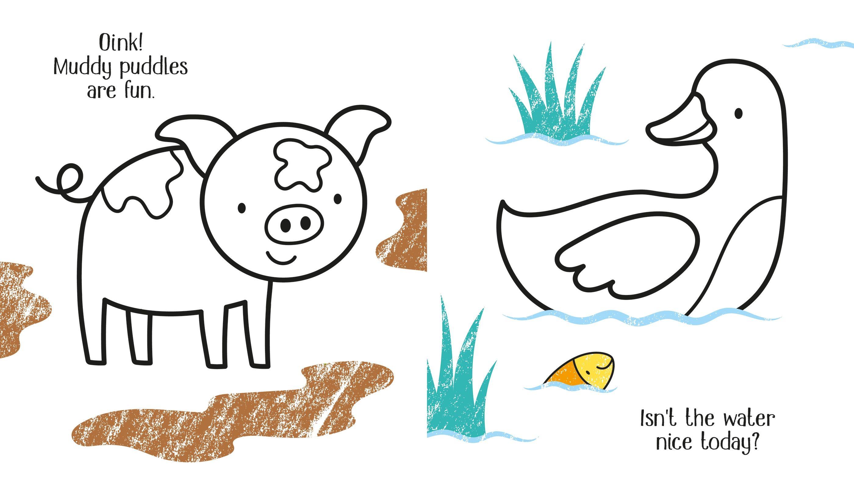First Colouring Farm