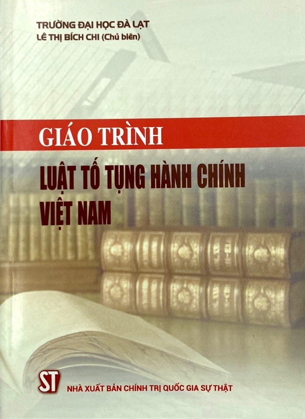 Giáo Trình Luật Tố Tụng Hành Chính Việt Nam