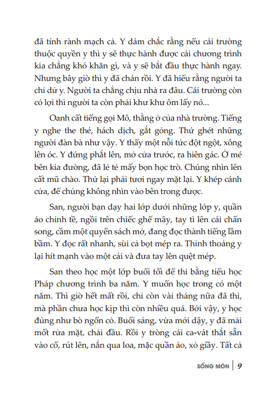 Nam Cao - Sống Mòn (Tái Bản) (Bìa Mềm)