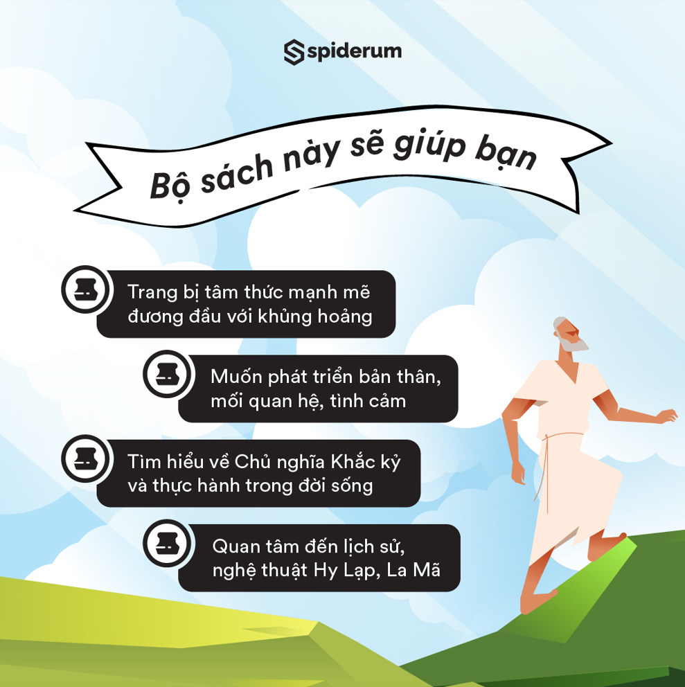 Combo Sách Seneca: Những Bức Thư Đạo Đức Tập 1 + Tập 2