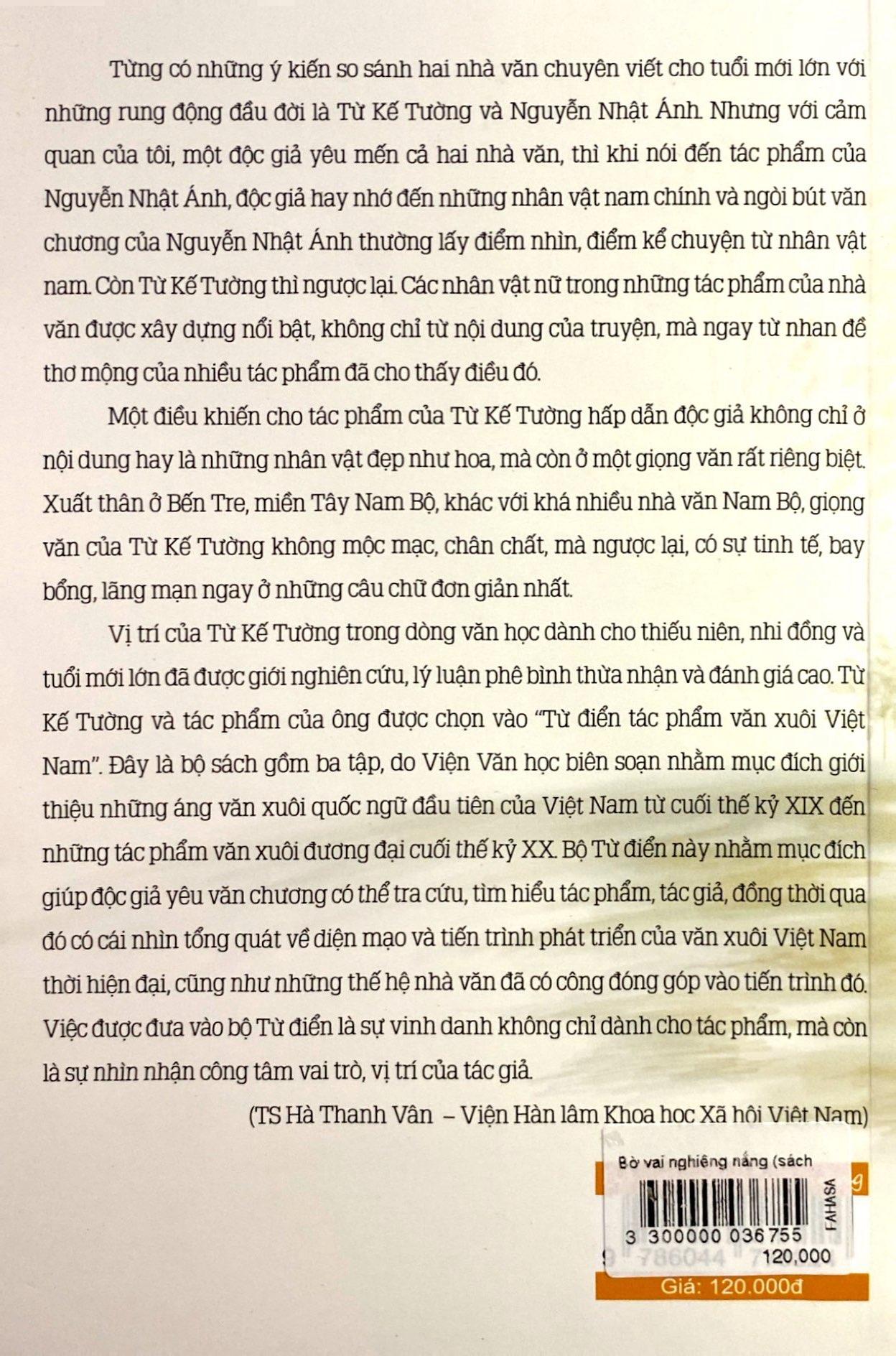 Bờ Vai Nghiêng Nắng