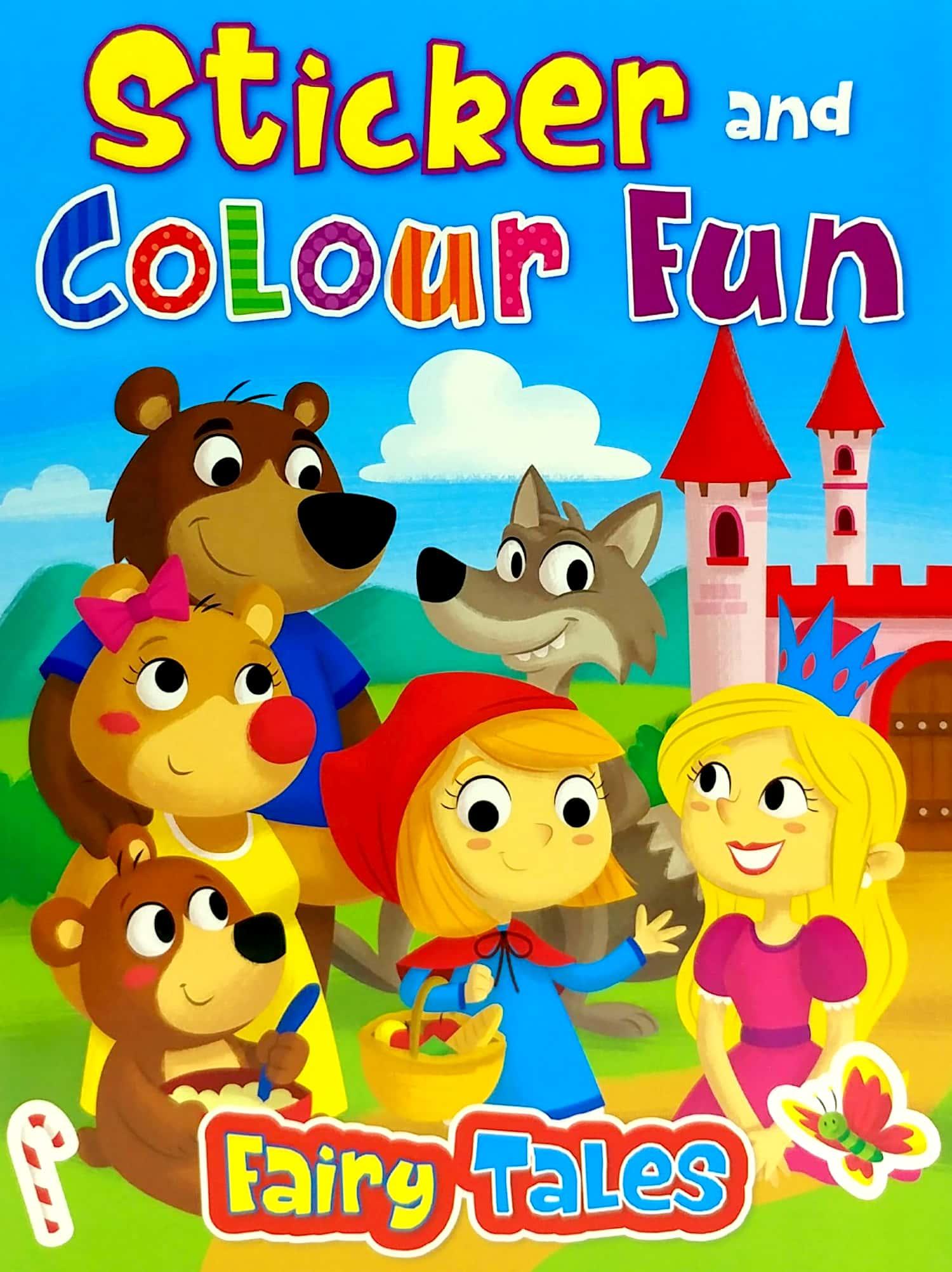 Sticker & Colour Fun: Fairy Tales