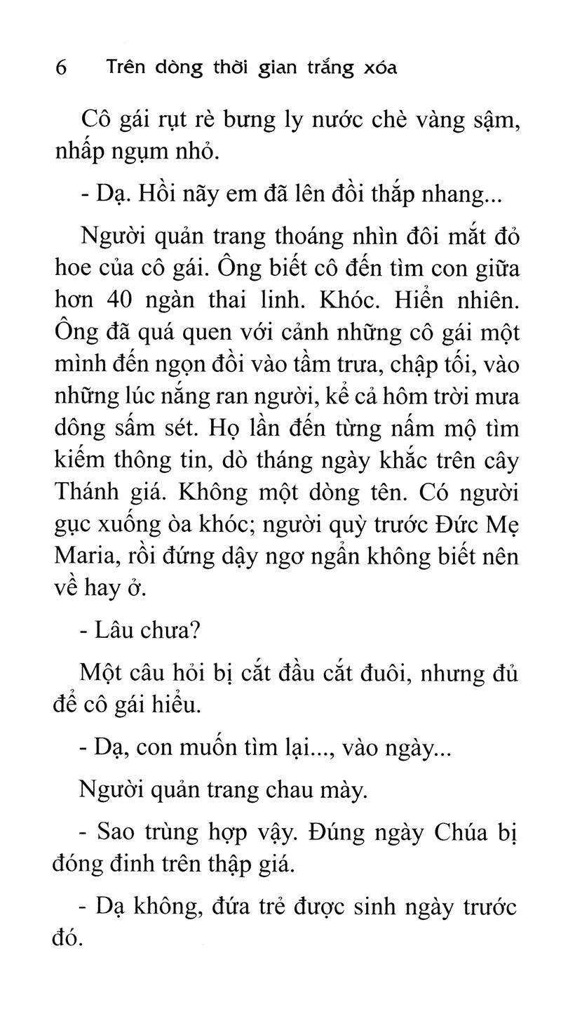 Trôi Trên Dòng Thời Gian Trắng Xóa