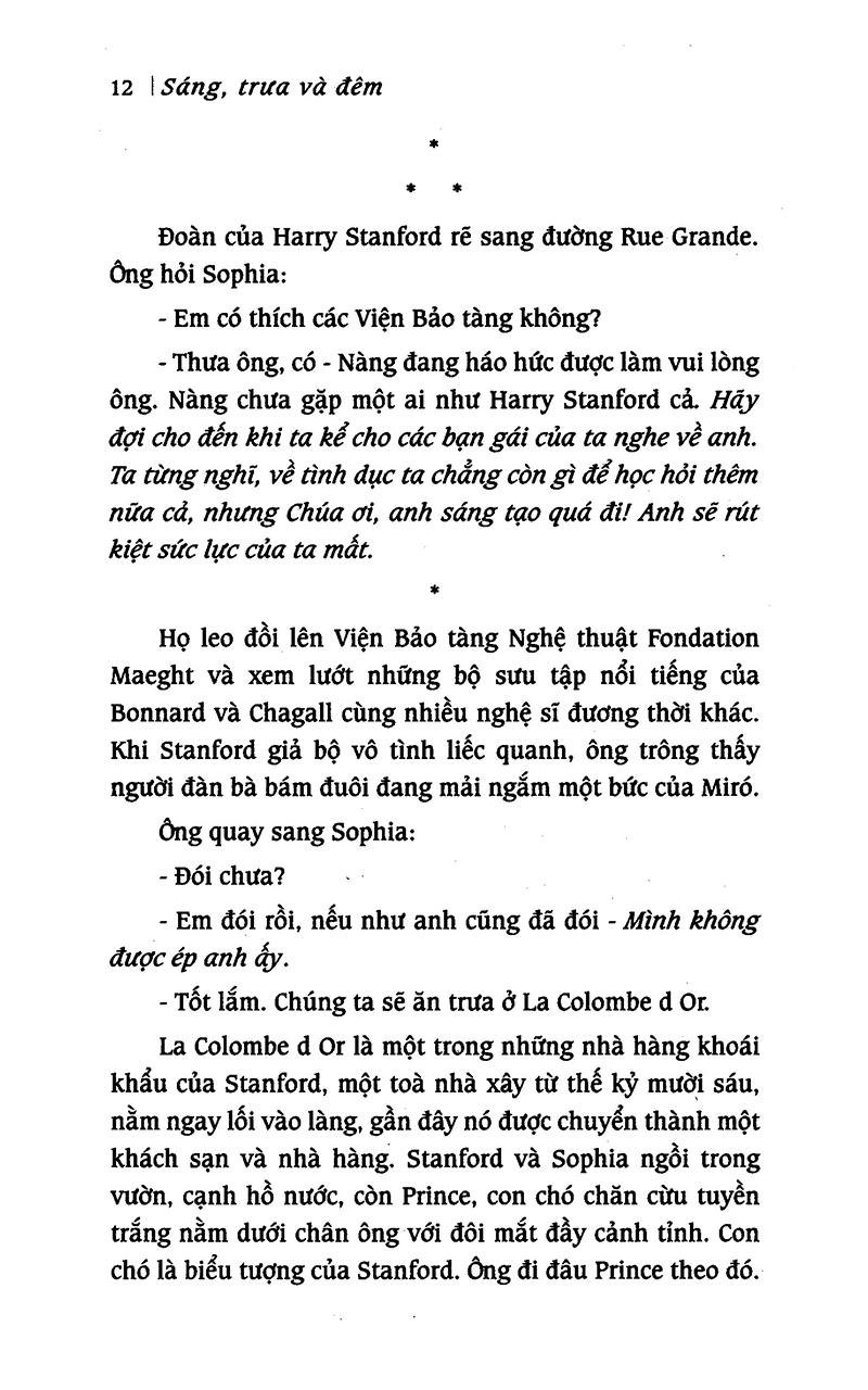 Sáng, Trưa & Đêm (Tái Bản)