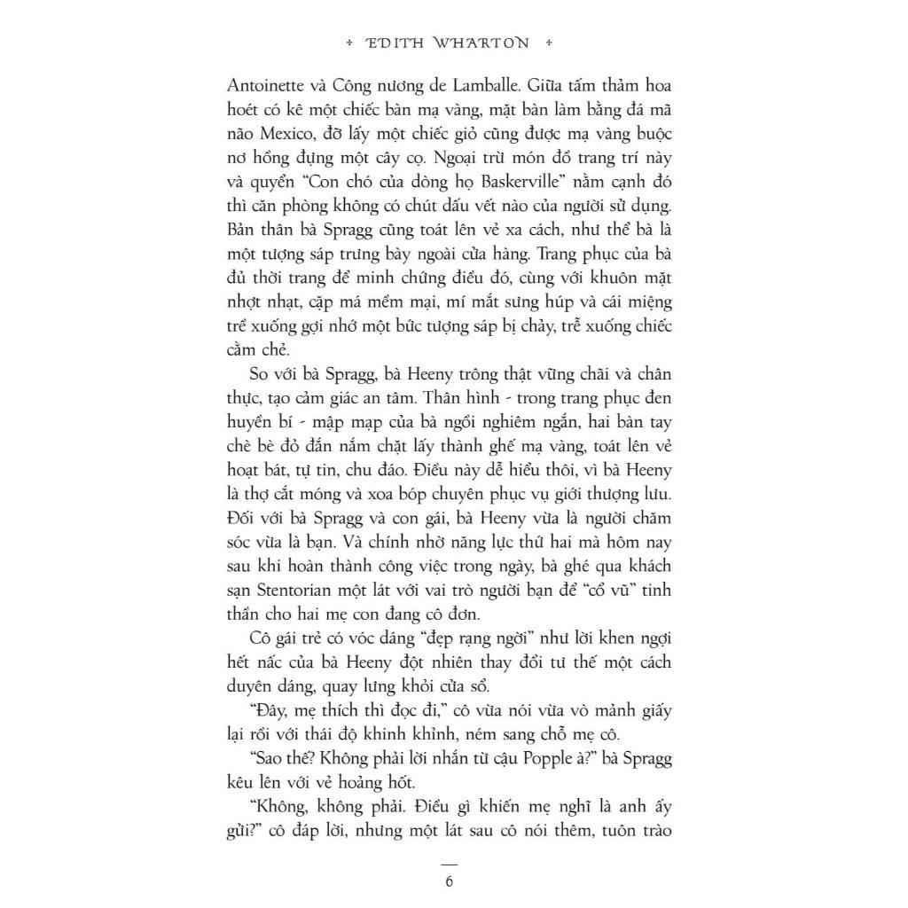 Sách - Văn Học Kinh Điển - Lề Thói Thị Thành - Edith Wharton - NXB Trẻ