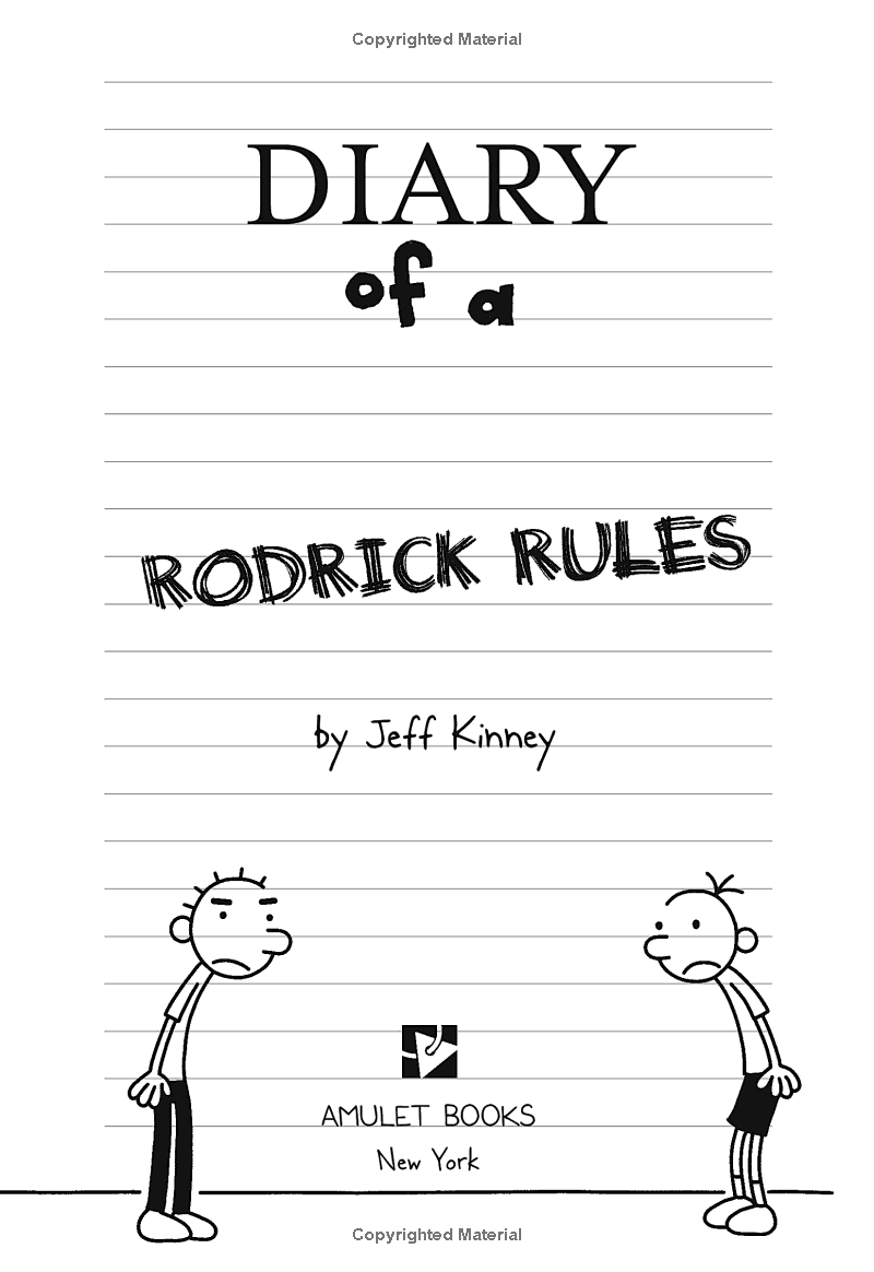 Diary Of A Wimpy Kid 02: Rodrick Rules (Paperback)
