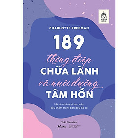 Sách - 189 Thông Điệp Chữa Lành Và Nuôi Dưỡng Tâm Hồn - AZ Việt Nam