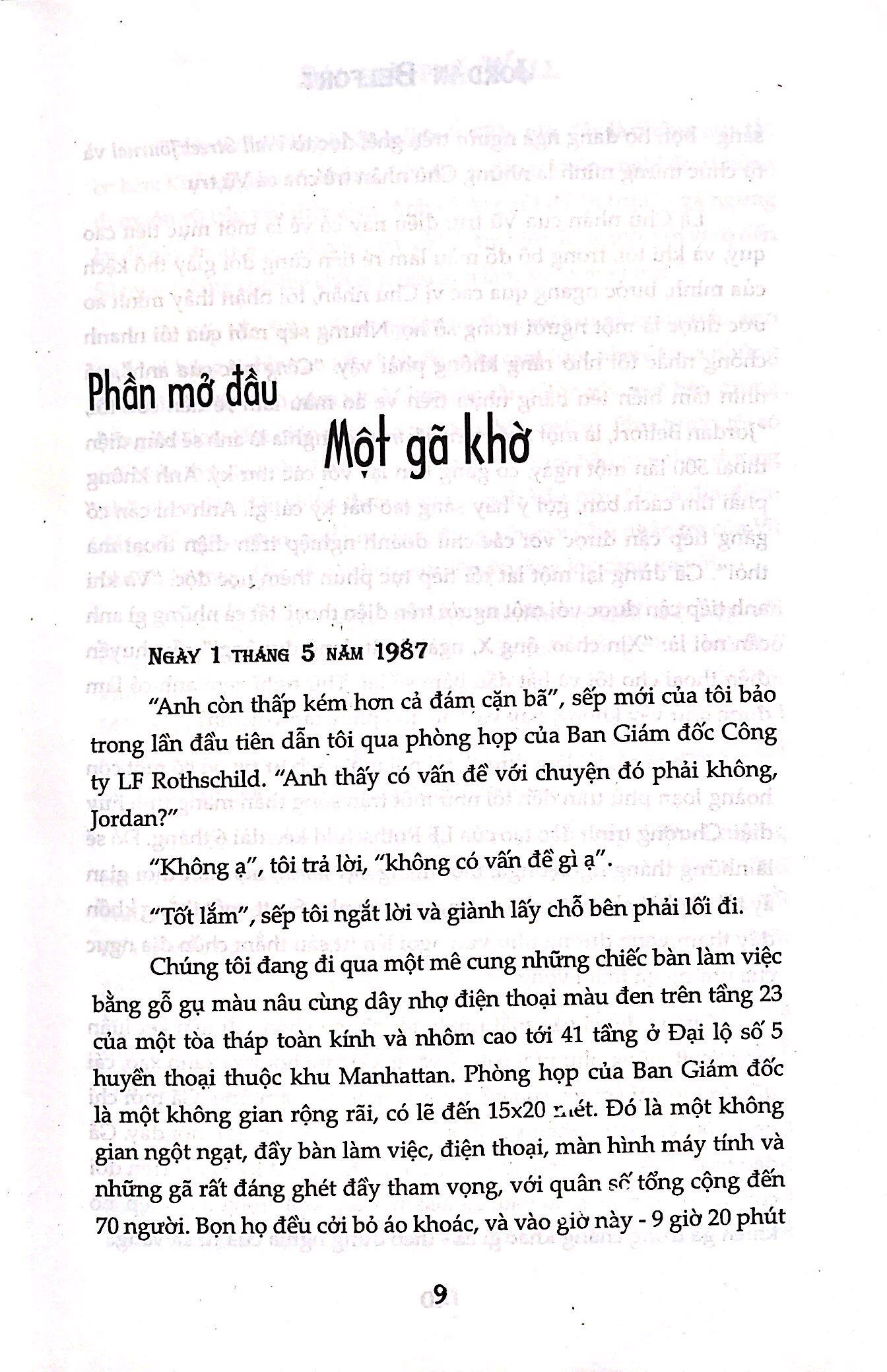Sói Già Phố Wall - Phần 1 (Tái Bản 2024)