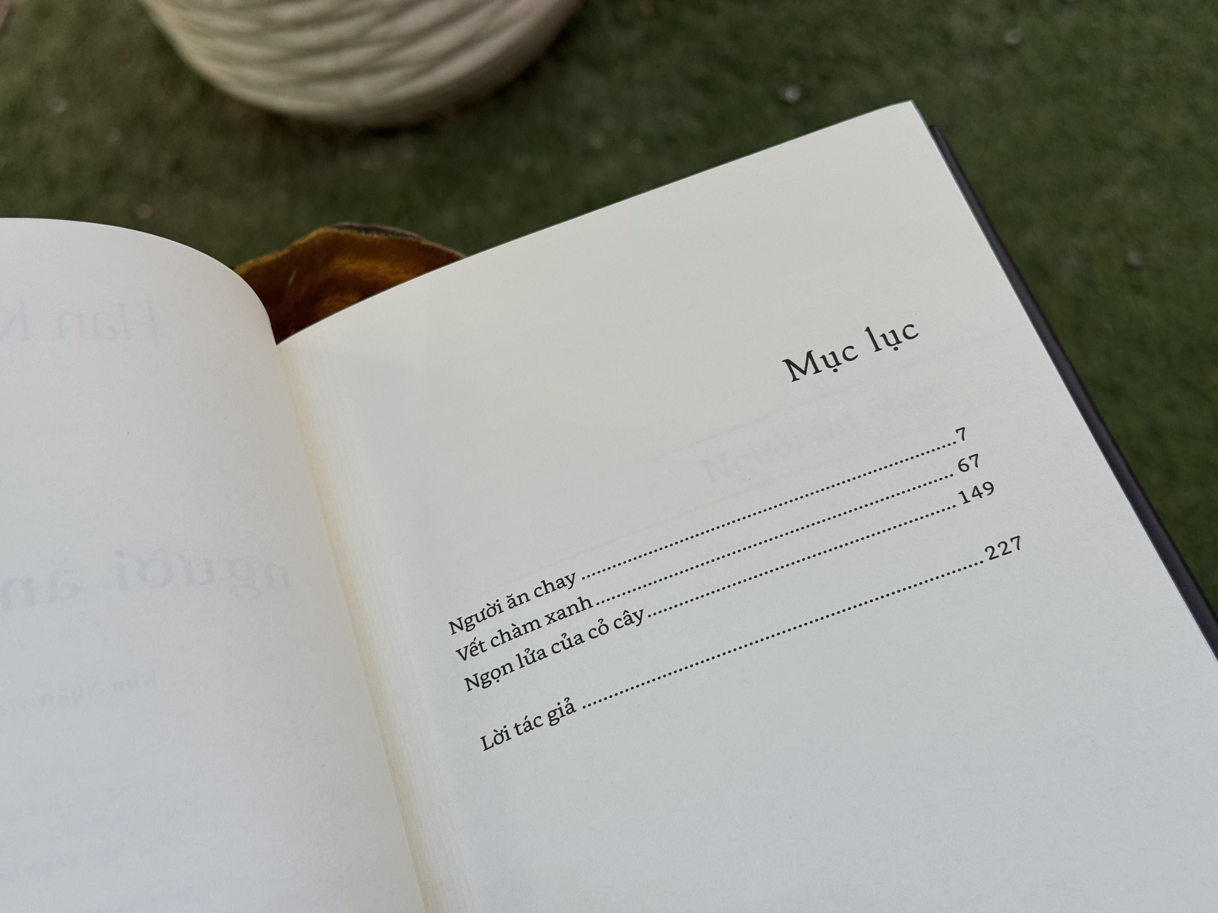 (Bìa cứng 300c phủ UV , giấy 100gsm, tặng bookmark) Người Ăn Chay - Han Kang (Nobel Văn chương 2024) - Nhã Nam