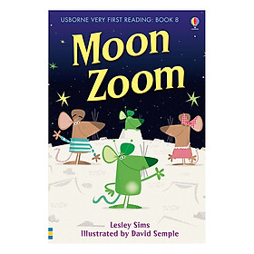 Sách thiếu nhi tiếng Anh - Usborne Very First Reading: Moon Zoom
