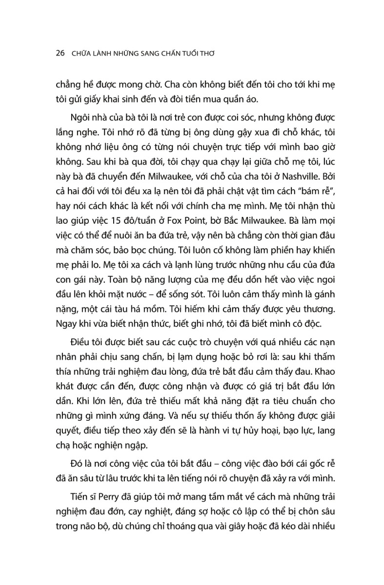 Chữa Lành Những Sang Chấn Tuổi Thơ _SGB
