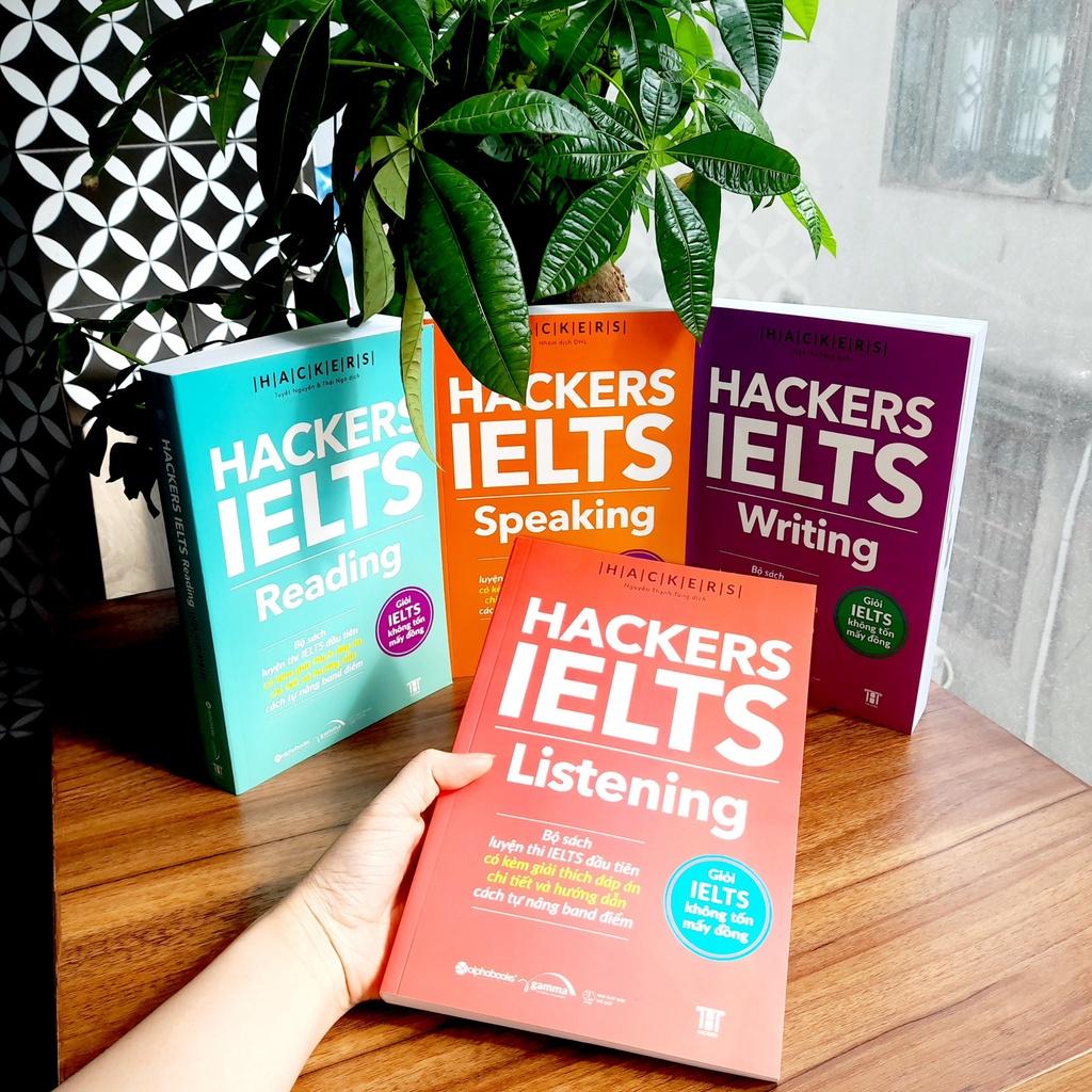 Combo Hackers IELTS (4 cuốn) - Bản Quyền