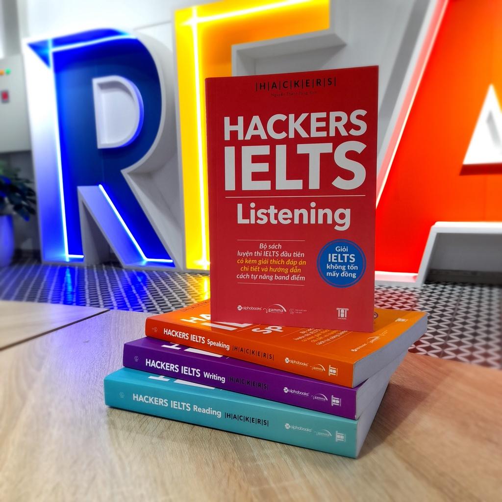 Combo Hackers IELTS (4 cuốn) - Bản Quyền