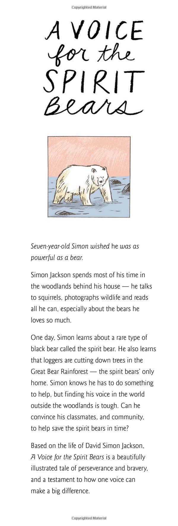 A Voice for the Spirit Bears: How One Boy Inspired Millions to Save a Rare Animal