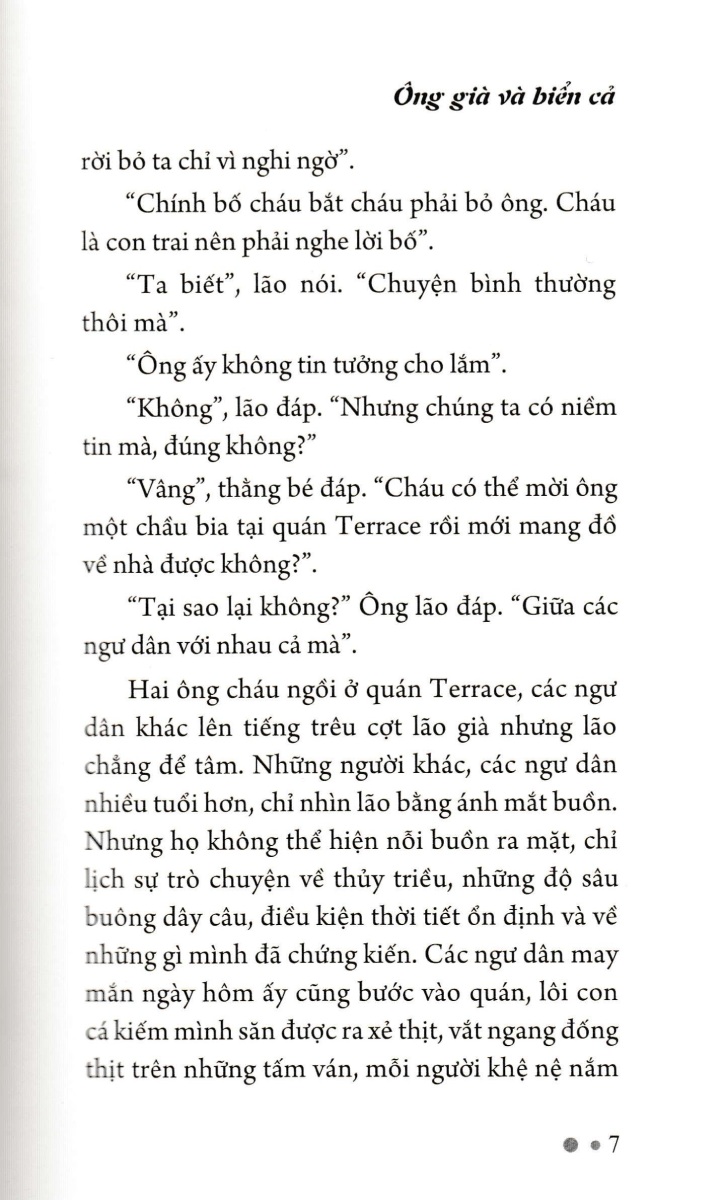 Ông Già Và Biển Cả (Sbooks)