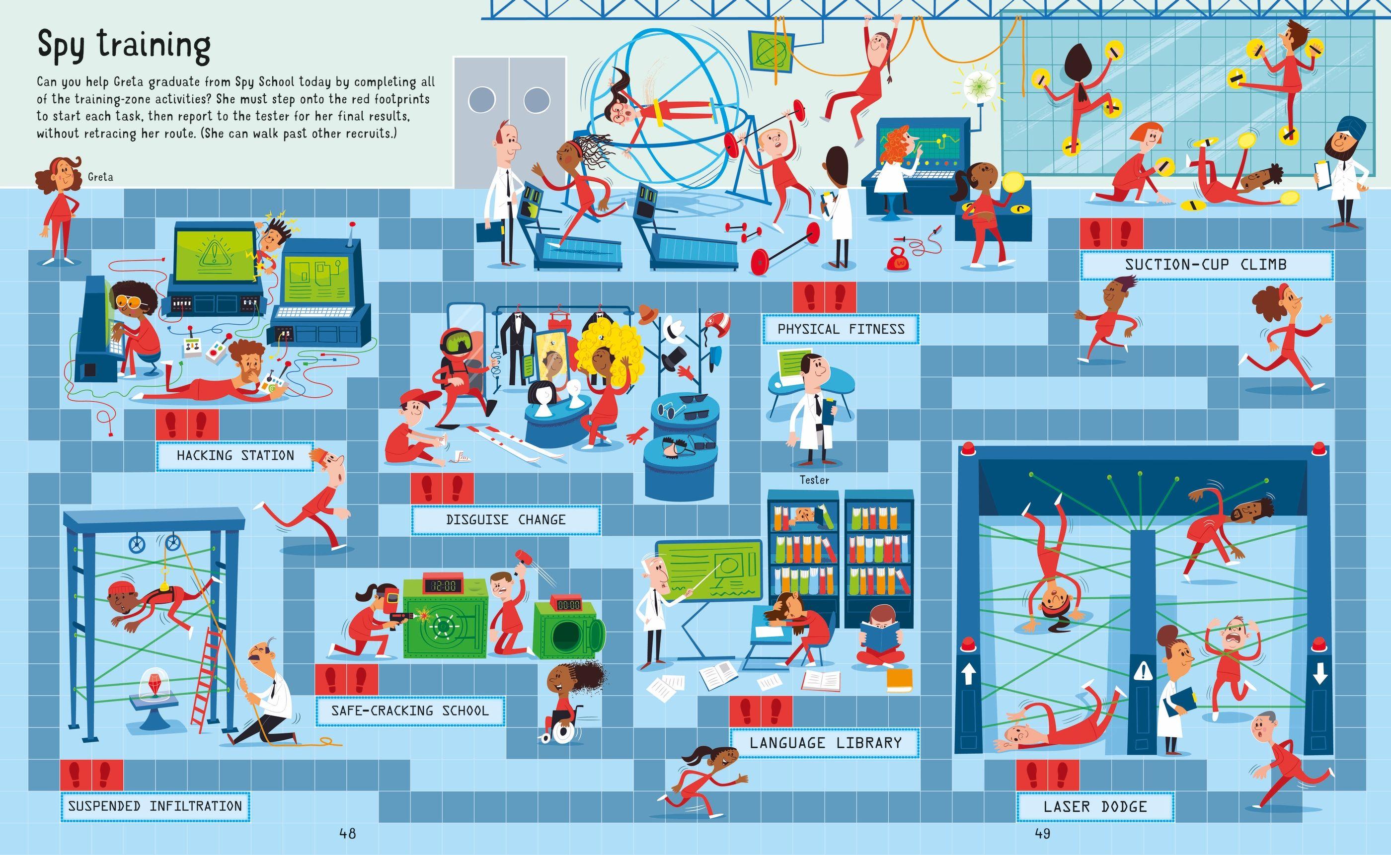 Spy Mazes