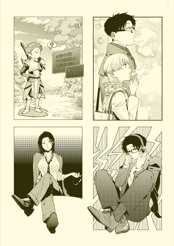 ヲタクに恋は難しい Official Art Works