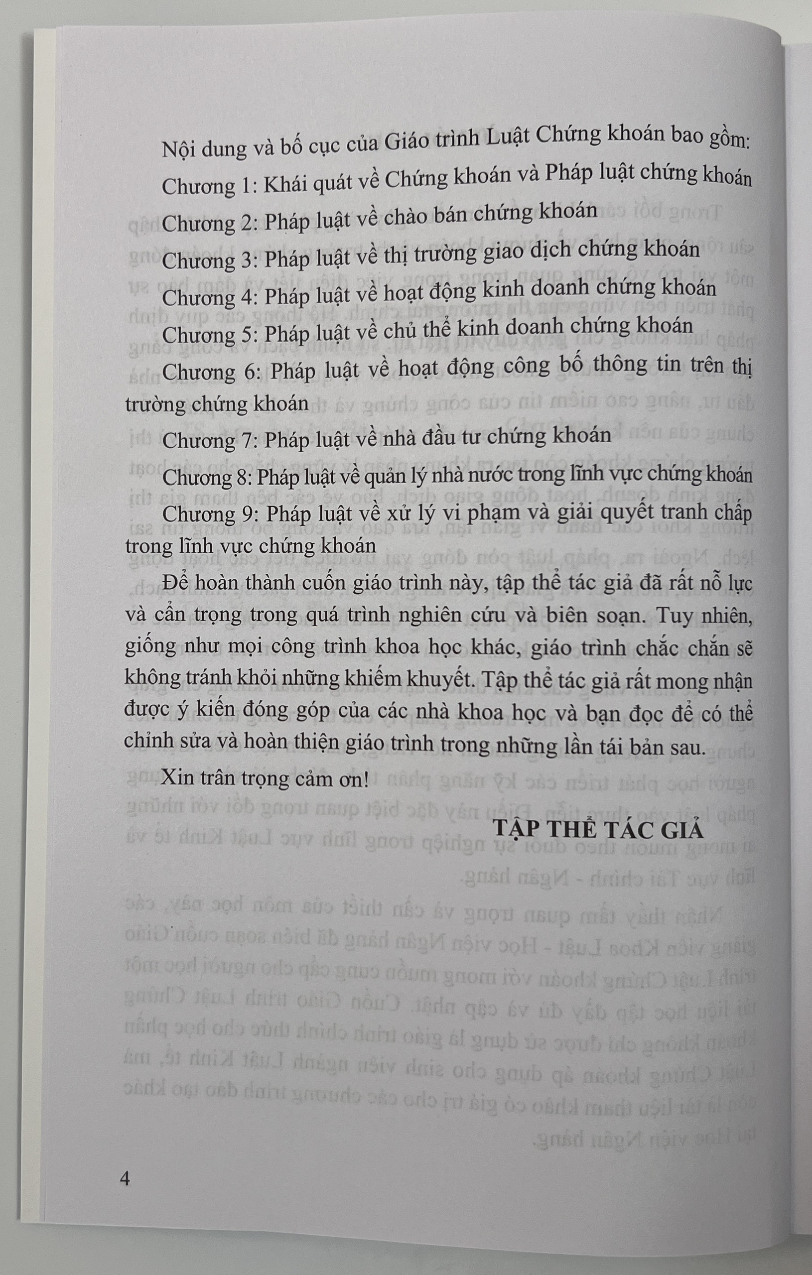 Sách - Giáo Trình Luật Chứng Khoán